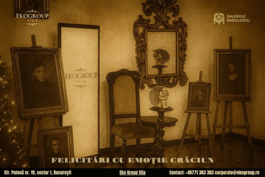 Urări de Crăciun de inspirație interbelică în cadrul evenimentului Crăciunul anilor ’30 la Eko Group Vila