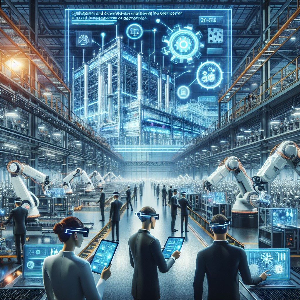 Digital twin și fabrica inteligentă: cum se transformă producția industrială