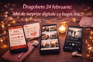 Dragobete 24 februarie: idei de surprize digitale cu buget mic